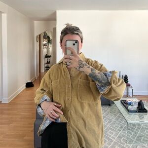 vintage 90’s corduroy shacket